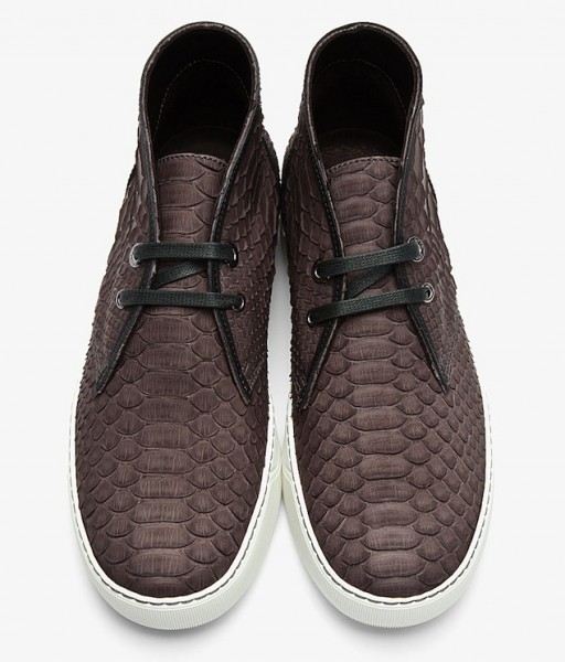Lanvin python sneakers deals