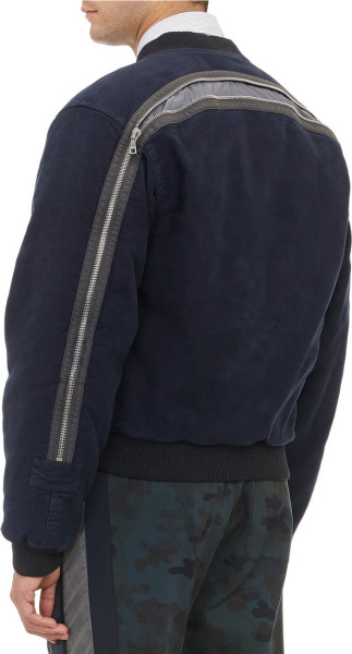 dries van noten zipper bomber