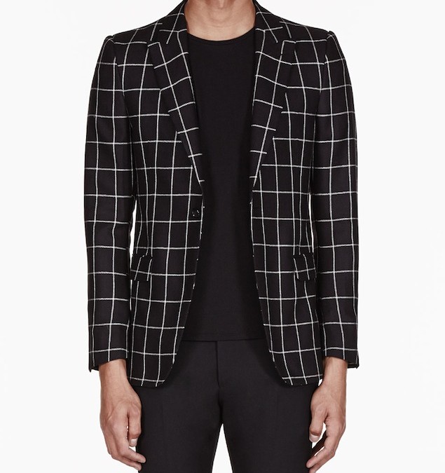 ALEXANDER MCQUEEN PRINT BLAZER