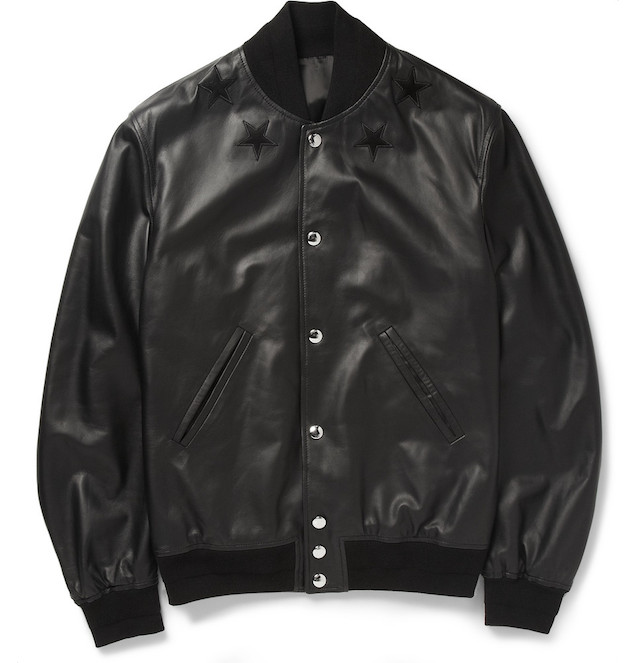 GIVENCHY LEATHER BOMBER JACKET