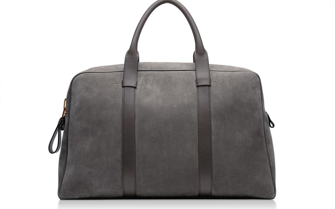 TOM FORD BUCKLEY SUEDE BAG