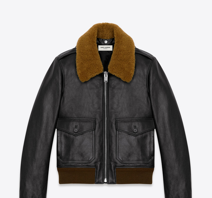 SAINT LAURENT CLASSIC FLIGHT JACKET