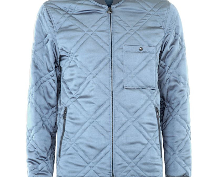 LANVIN QUILTED SILK JACKET