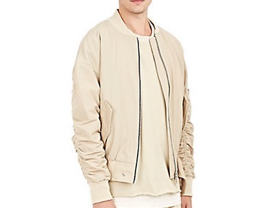 FEAR OF GOD CANVAS BOMBER JACKET